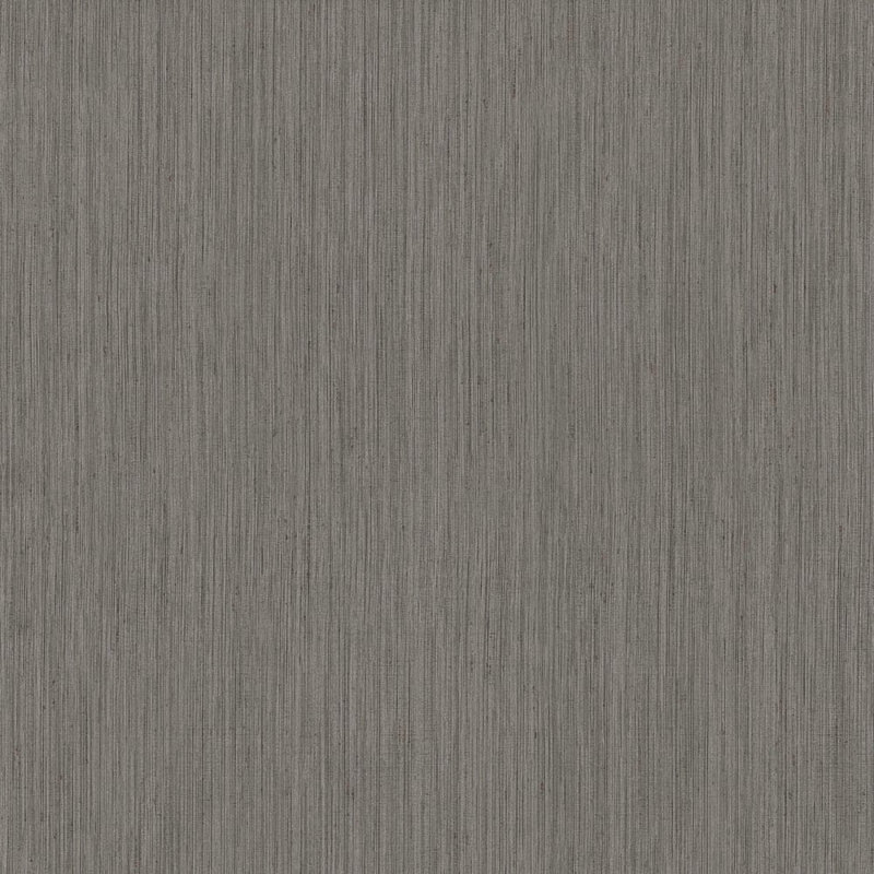 Ornamenta Collection Stripe Texture Wallpaper Roll, Anthracite Grey