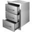 15.7'' Stainless Steel Drop-In Drawers