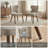 18.3'' Seat Height Modern Upholstered Wingback Dining Chair with Solid Wood Legs-1183853049