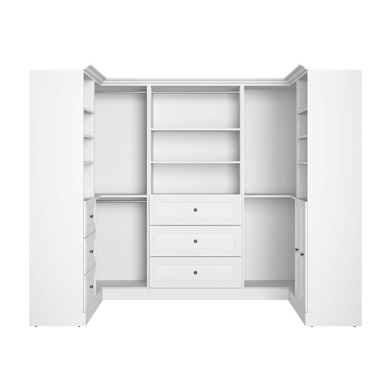 Système d'organisation l 108 po Alvaretta, Blanc