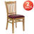 Prompton Vertical Slat Back Wooden Restaurant Chair-1024411864-1024411869