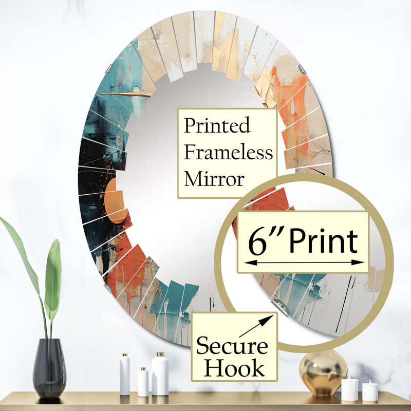 Miroir mural Hedvall, 36 po x 24 po