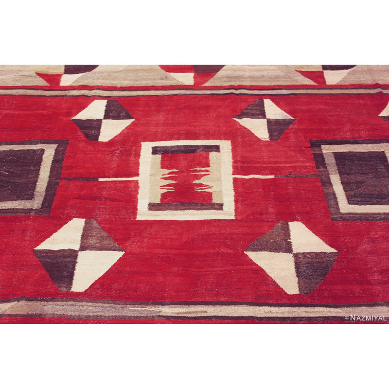 One-of-a-Kind 8'8" X 11'10" Flatweave Area Rug