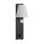  Applique murale 1 lumière Travis en noir mat-1577865577