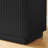 63" Vertical Stripe Buffet Cabinet Sideboard With Stoarge, Curved Wave Design, TV Stand, For Bedroom, Living Room, Hallway-1561625983