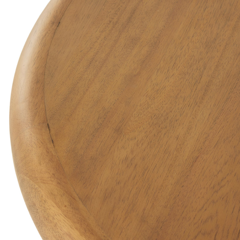 Zach Solid Wood Coffee Table, Burnished Parawood