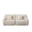 Boneless 123.2-Inch Modern Luxury Curved Corner Sectional Sofa With High-Back Design And Modular Cloud Comfort.-1606177631