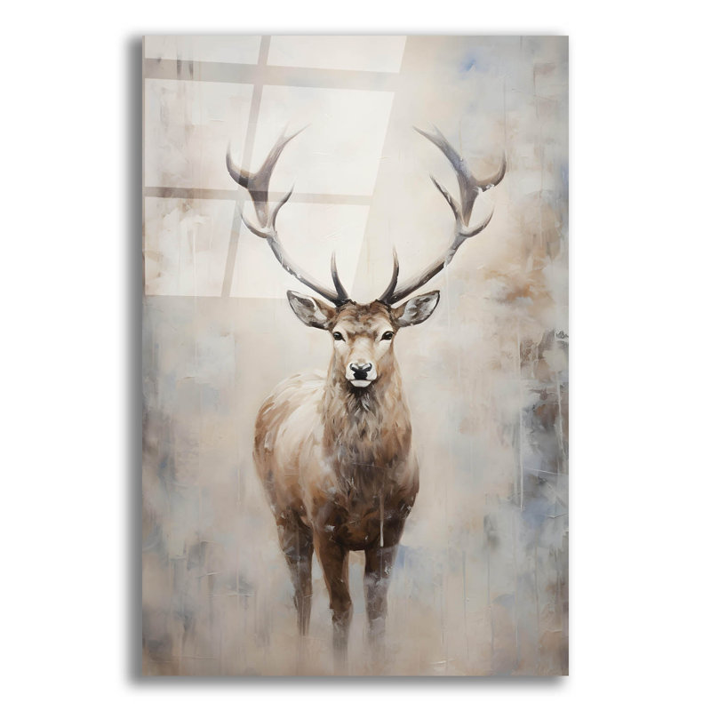 «Reindeer» par Petals Prints Design, H 16 po x l 12 po x P 0,13 po