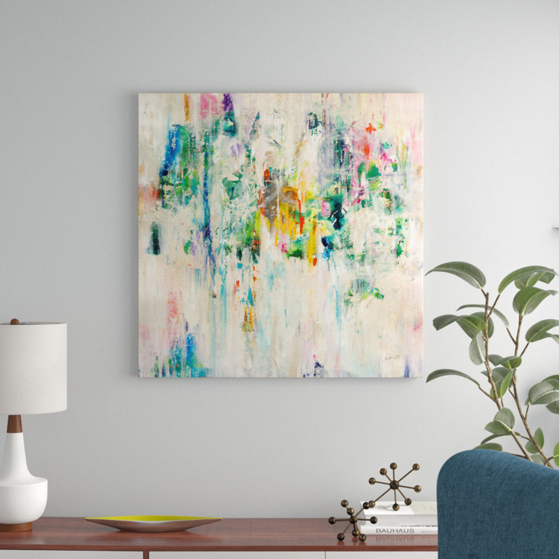 Reproduction d'art sur toile tendue, "Splash", H 18 po x l 18 po x P 1,5 po, Toile tendue, Pas de tapis