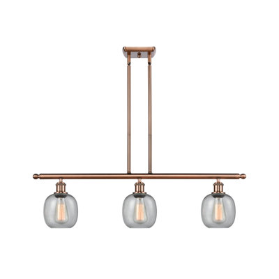 Carlucci 3 - Light Kitchen Island Pendant