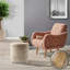 Repose-pieds rond 17 po avec rangement en jacinthe d'eau avec couvercle - Naturel-114977682