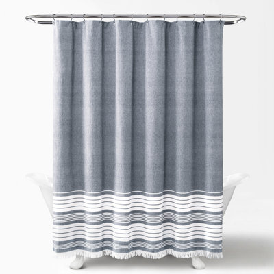 Nantucket Striped Shower Curtain