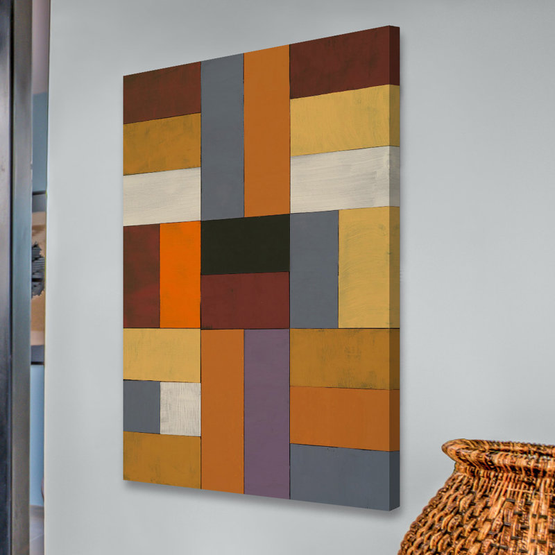 " Dimensionality " Graphic Art Print, 45" H x 30" W x 1.5" D