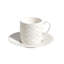 Missoni Coffee Cup & Saucer ZIG ZAG Set in Luxury Box White diam. 2.3in, H 2.5in, Cap. 4 oz, Saucer diam. 4.75in-724902990