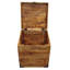 Table de bout en bois massif avec rangement Mifley-748022720
