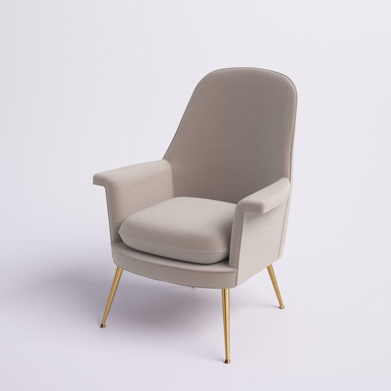 Fauteuil, Taupe pâle