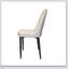 Ensemble de table de salle à manger et de chaise en similicuir de couleur crème médiévale moderne, facile à assembler, idéal pour la maison et la cuisine