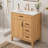30 Inch Bathroom Vanity with Ceramic Sink