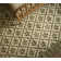 Tapis vert traditionnel en laine et nylon Anders