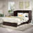 Armandas Murphy Bed Chest with 6" Mattress, Storage & Built-in Charger-1213072634-1246870600