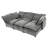 Elysara Modular Sleeper Sofa Convertible Sectional-594488098-571060686