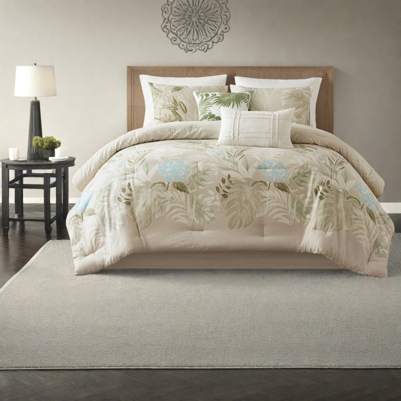 Ensembles de literie de confort et de style, 100% coton, design côtier pour une maison luxueuse