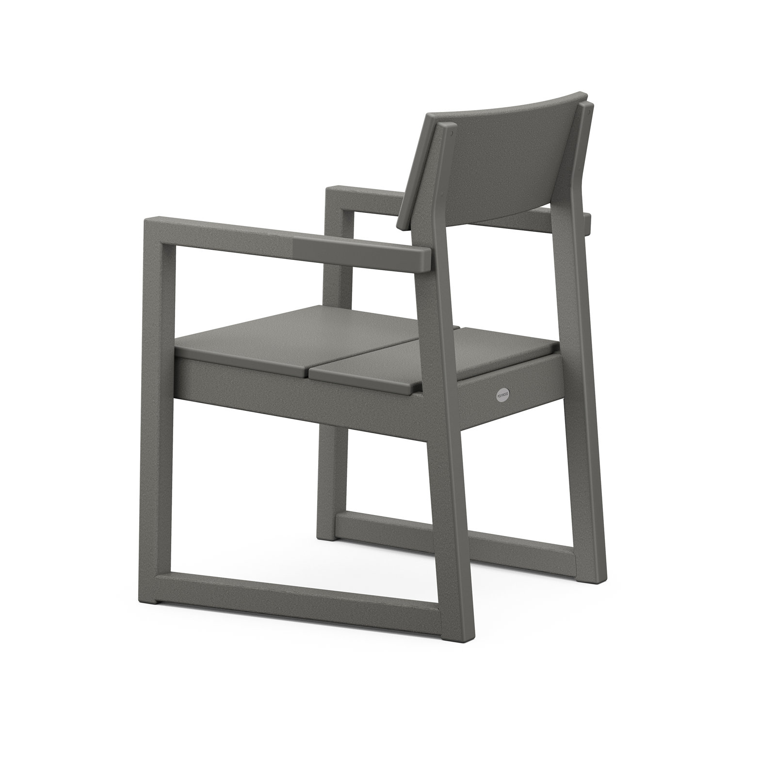 POLYWOOD® Edge Patio Armchair, Gray
