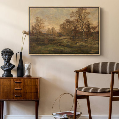 Paysage rétro - DCLIV, reproduction d'art sur toile