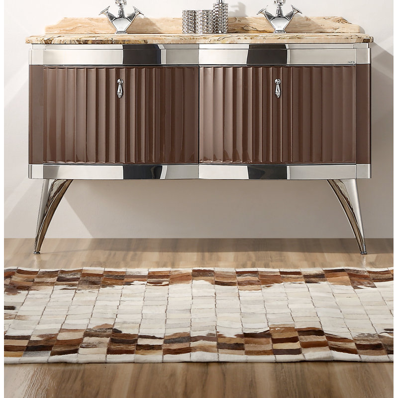 53'' W Double Bathroom Vanity Base