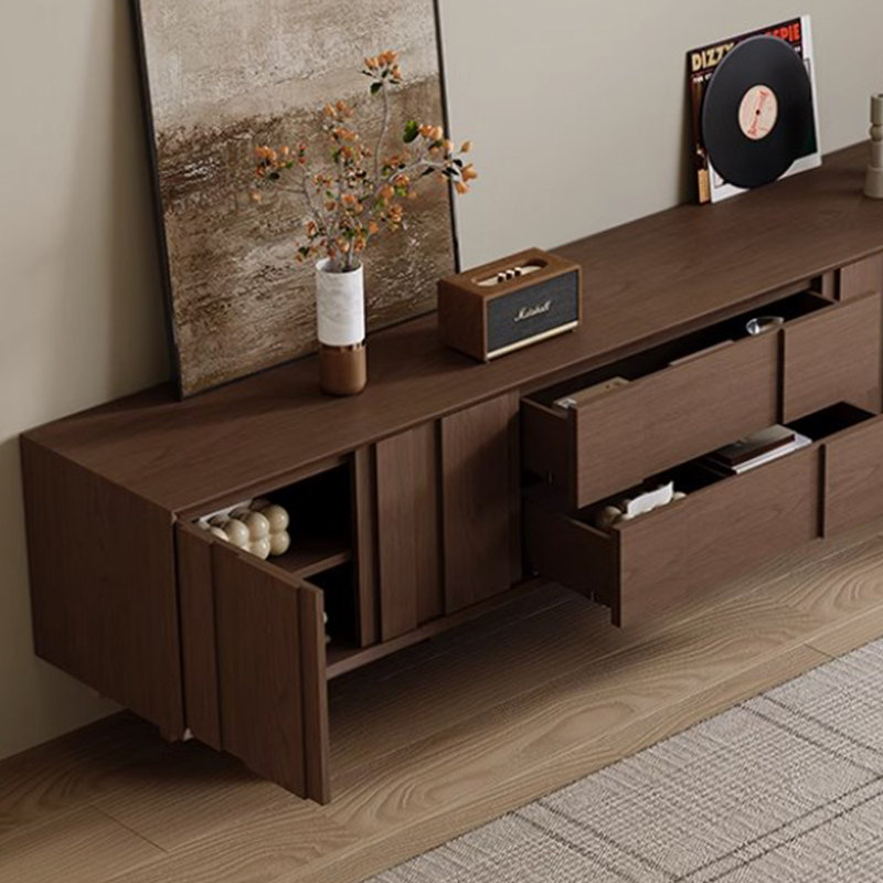 Medieval style design sense simple TV cabinet