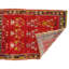 Kutluhan Cotton Oriental Area Rug in Red
