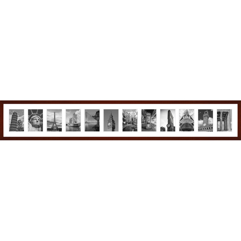 Lamacchia Wood Picture Frame with Mat, Mago