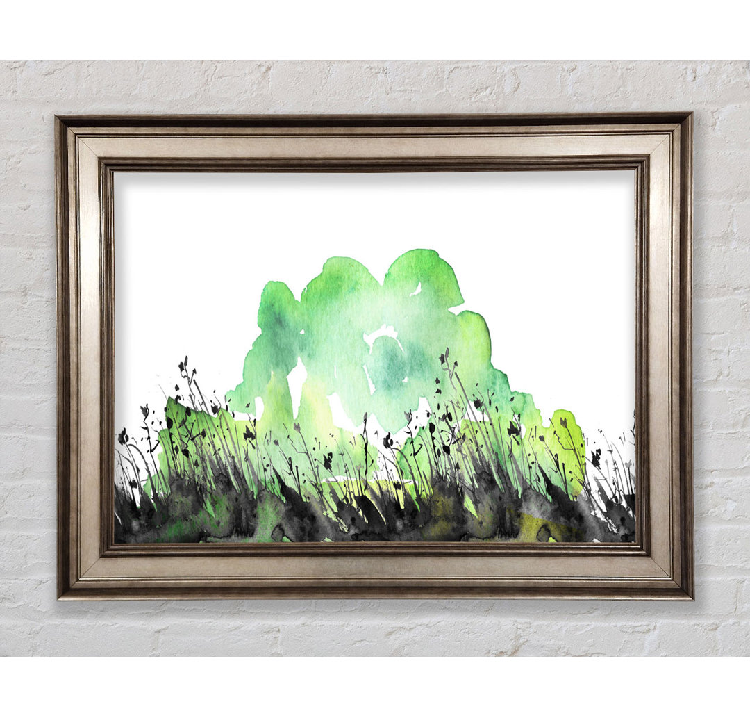 In the Grass Greenery - Einzelner Bilderrahmen Kunstdrucke