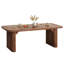 Table de salle à manger moderne en bois 63 pouces-680146822