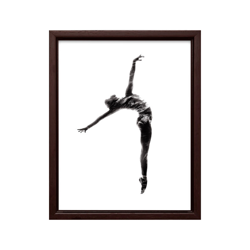 Danseur de ballet, Sans cadre, Canevas, H 11 po x l 14 po