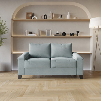 Causeuse de réception en tissu 57,87 po Jacqualyn