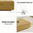 Wood Square Coffee Table-264257599