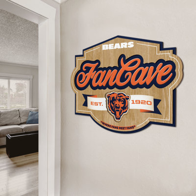 NFL Fan Cave Sign