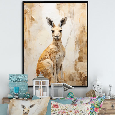 " Minimal Charming Kangaroo "