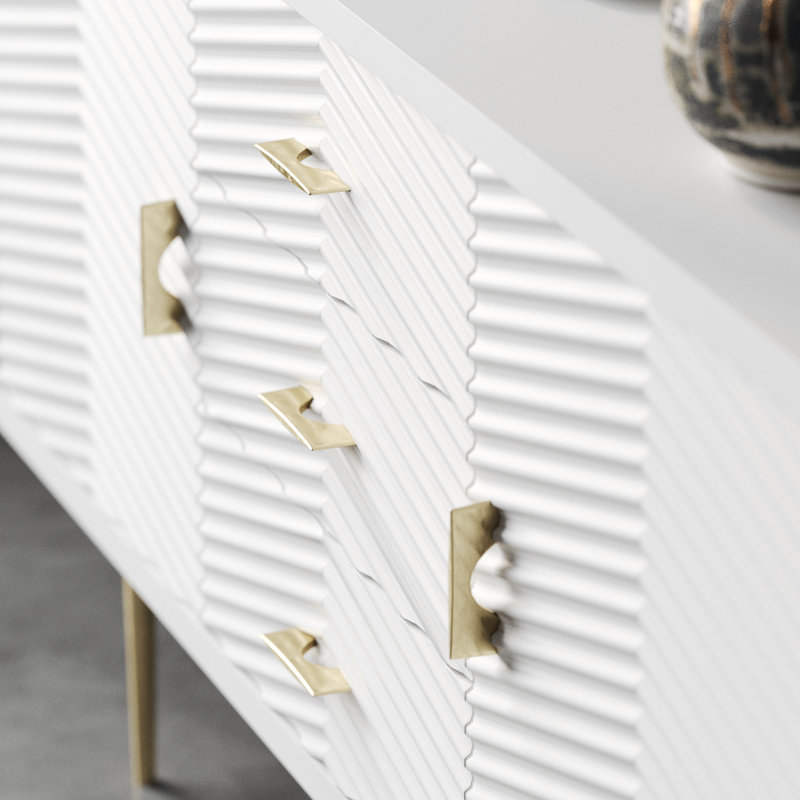 ARMOIRE L 60 po. ARISTA, Blanc