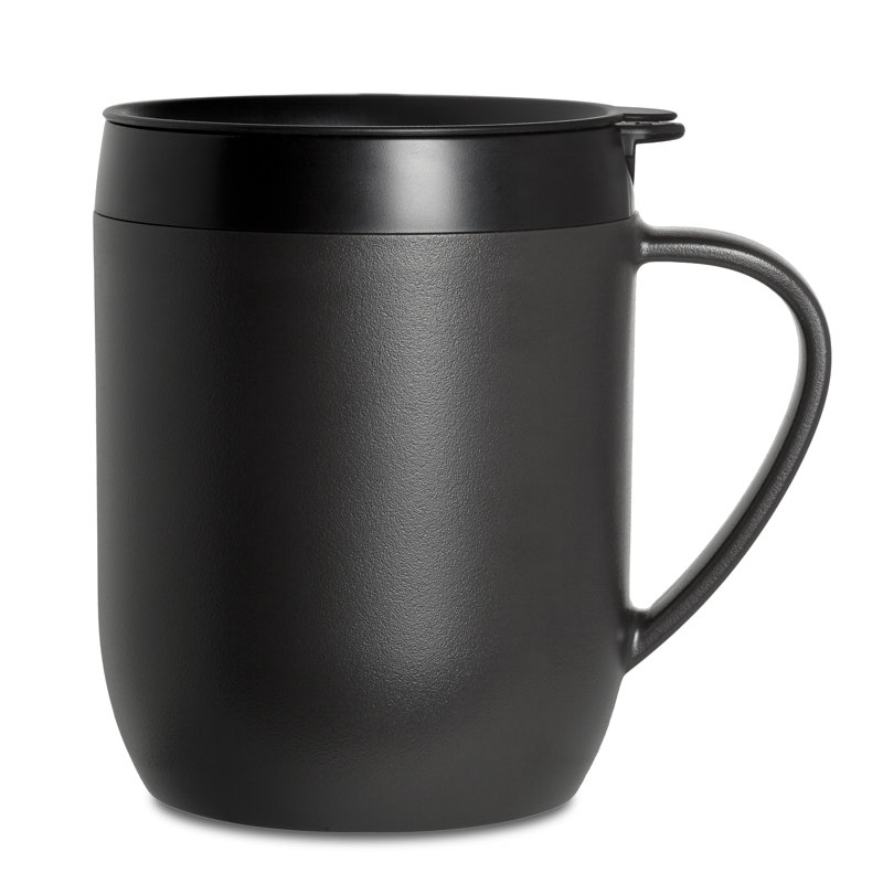 Zyliss Polypropylene Plastic Coffee Mug, Black