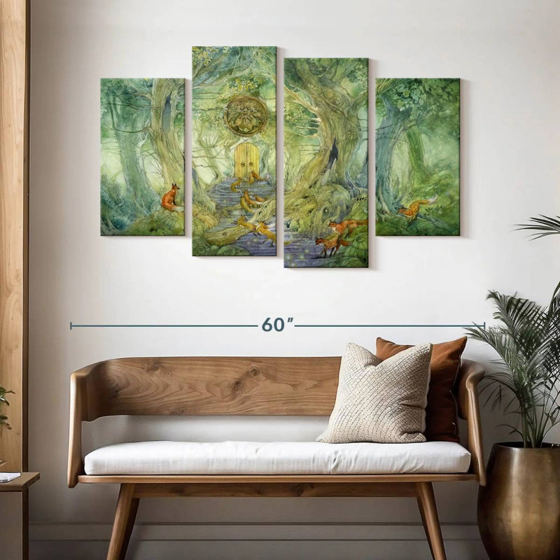 Kelan Green Gate, 32" H x 52" W