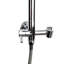 8" Rainfall Round Wall Mount Shower System with Handheld Spray