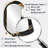Elkhorn Gold Glamour Circle II - Marble Cylinder Wall Mirror, White Asymmetrical Decorative Mirror, Printed Metal Art-1435124872