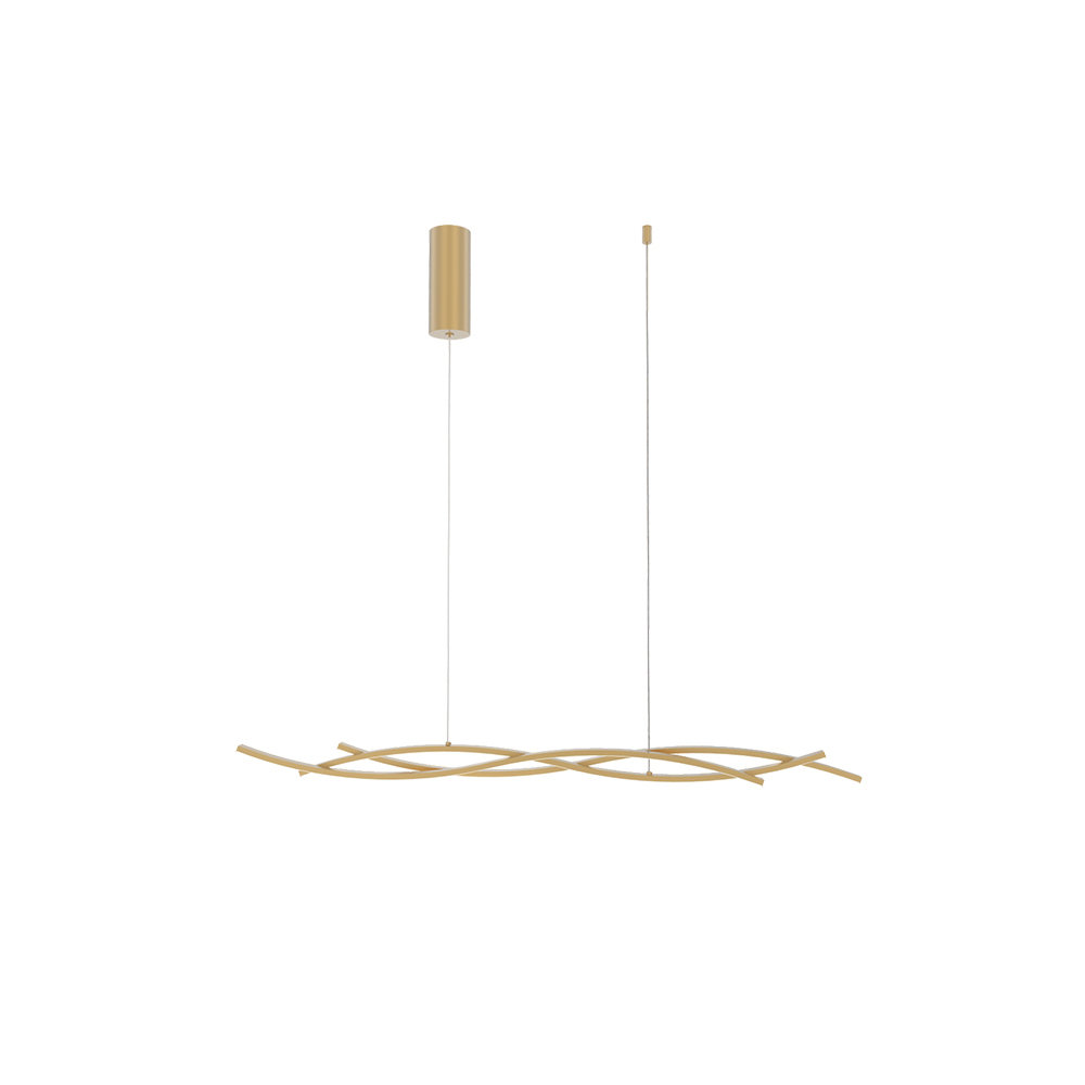 1-Light Geometric LED Pendant