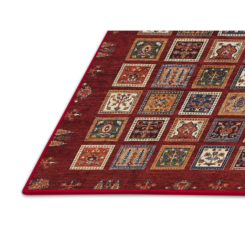 Abstract Indoor Rug, Rectangle 5' x 7'