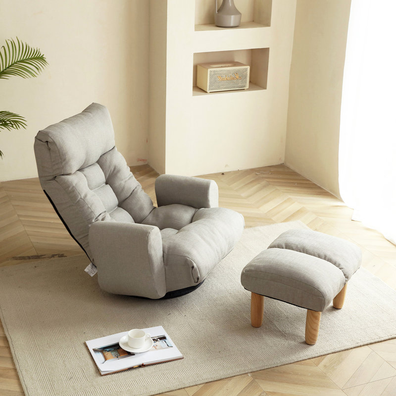 Tête et taille réglables, chaise de jeu, chaise longue rotative à 360 degrés, chaise de loisirs à siège rotatif