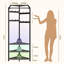 Metal Freestanding 1 - Hook Coat Rack-1578986301