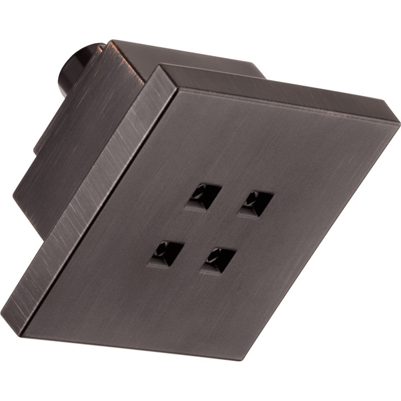 Universal Showering Components Rain Fixed Shower Head, Venetian Bronze