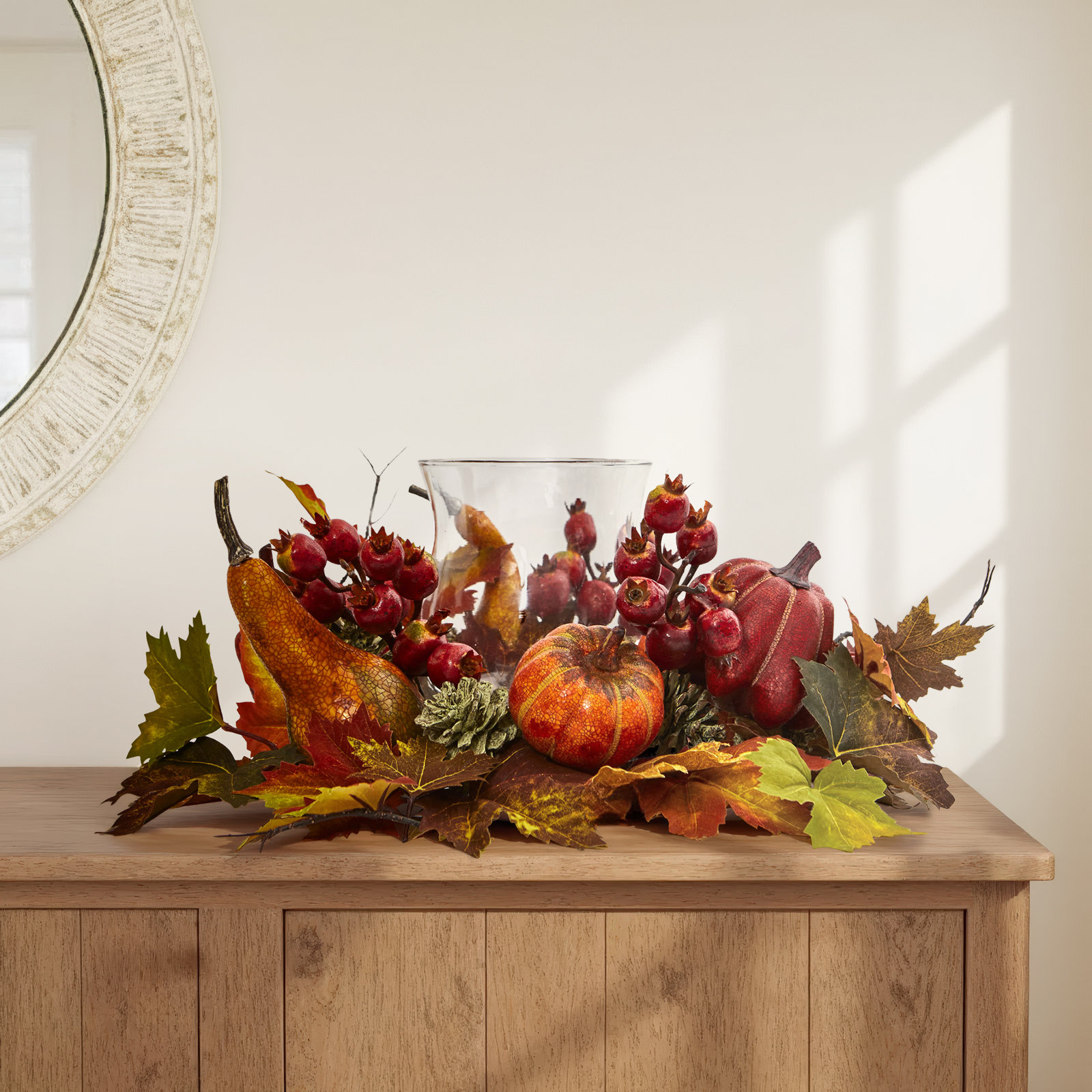 Mixed Candelabrum in Vase